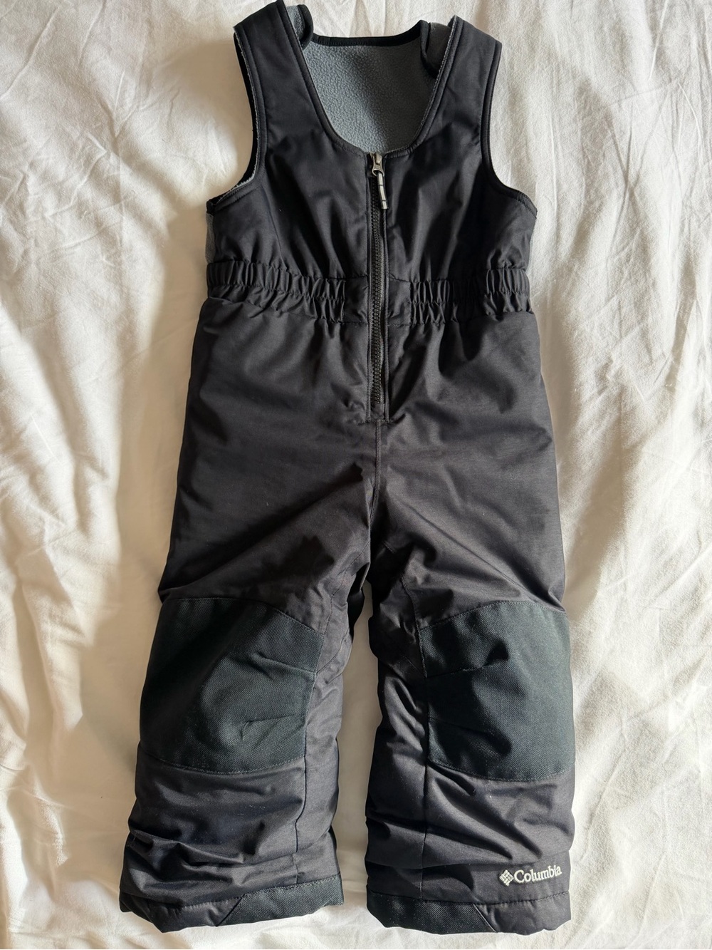 Columbia Black Kids Insulated Snow Overalls. Size 3T